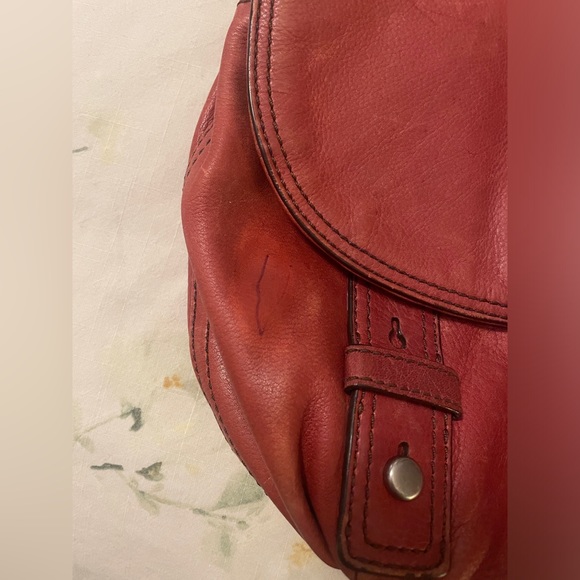Red Fossil Cross Body Bag - Picture 8 of 11